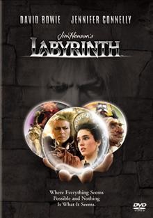 Labyrinth [videorecording-dvd] / Tri Star Pictures ; Henson Associates, Inc. and LucasFilm Ltd. present a Jim Henson film ; produced by Eric Rattray ; story by Dennis Lee and Jim Henson ; screenplay by Terry Jones ; directed by Jim Henson.